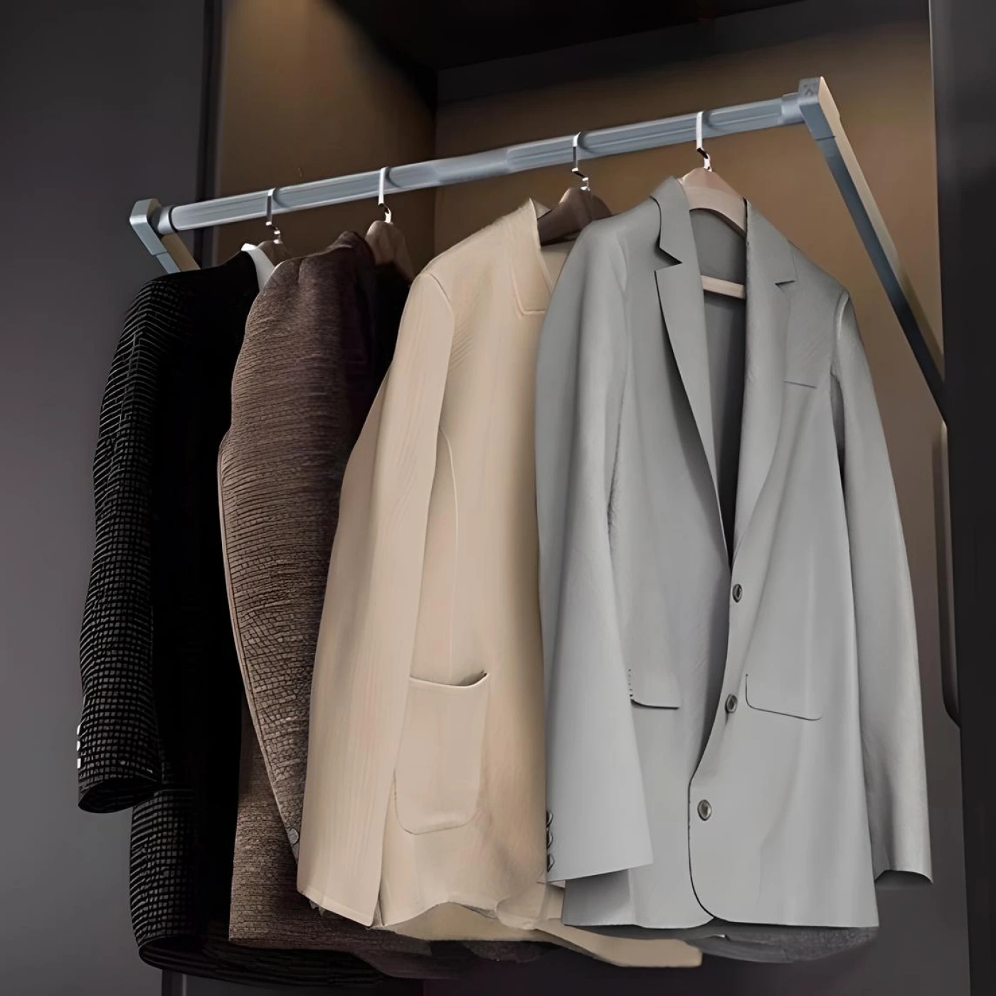 Электрическая вешалка для одежды картинка