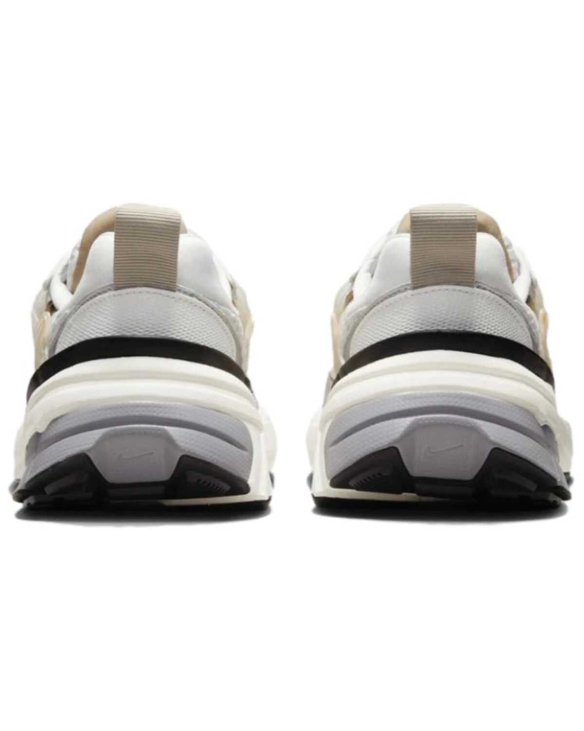 Nike V2K Run женские кроссовки бежево-коричневые с амортизацией картинка