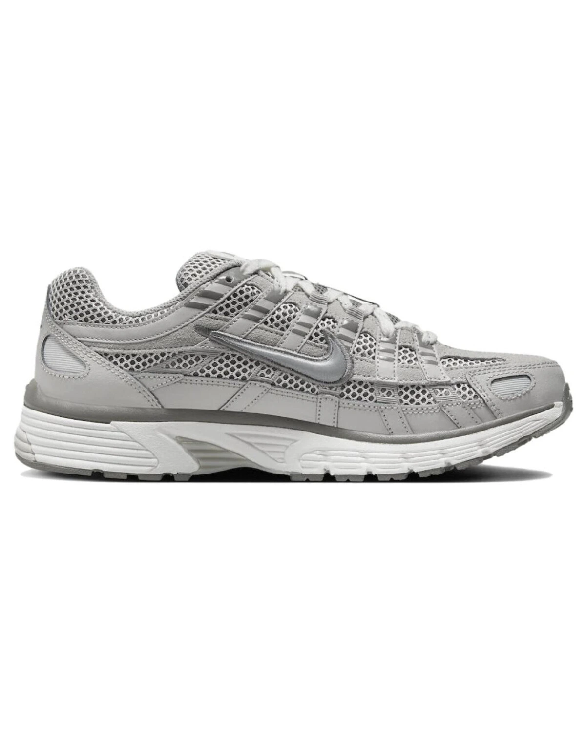 Nike P 6000 унисекс беговые кроссовки серые с амортизацией картинка