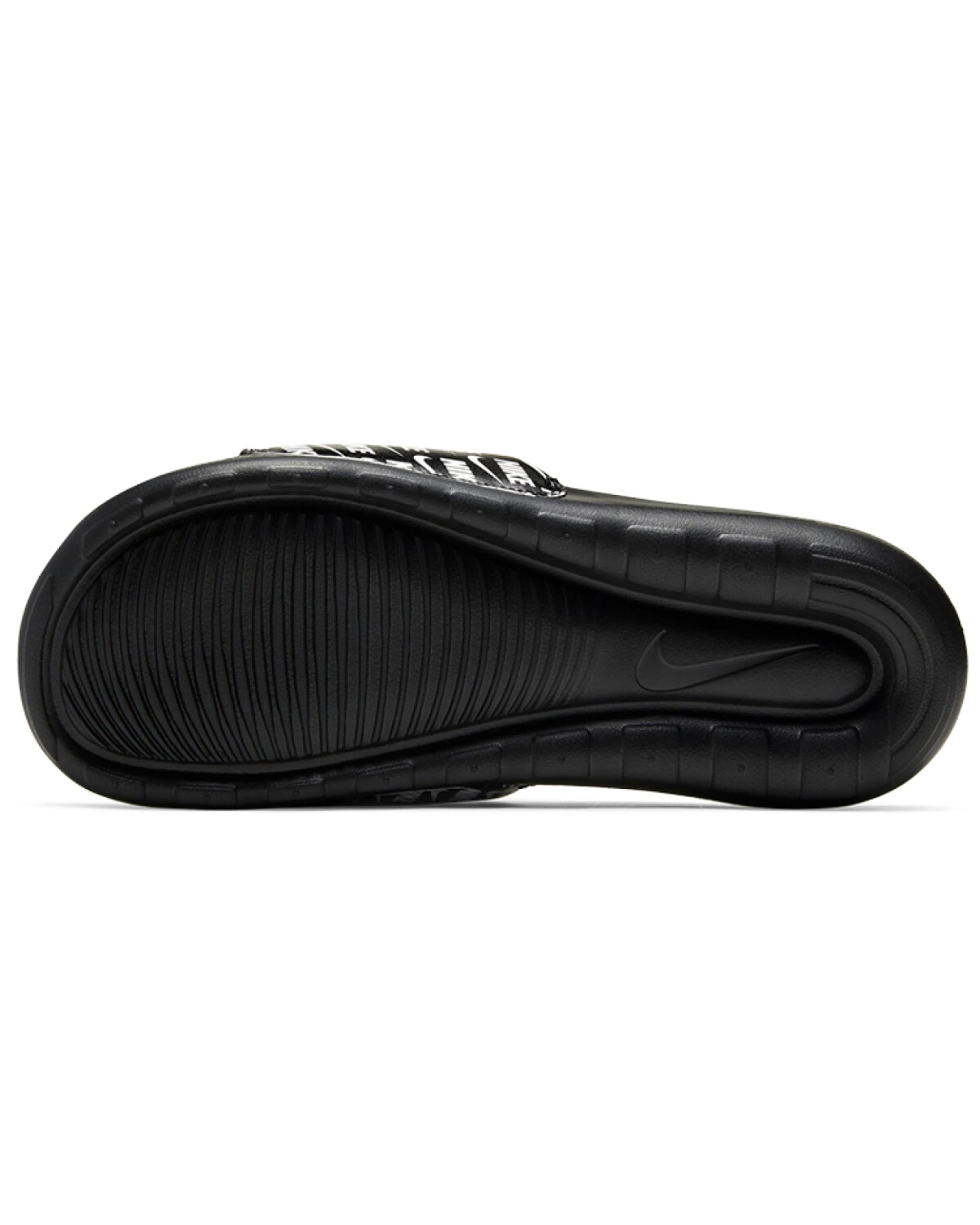 Nike VICTORI ONE SLIDE унисекс слайдеры чёрные с принтом логотипа картинка