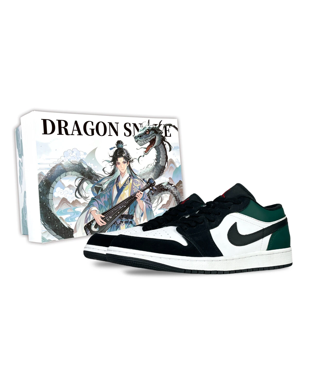 Jordan Air Jordan 1 мужские и женские кроссовки зелёные спортивные картинка