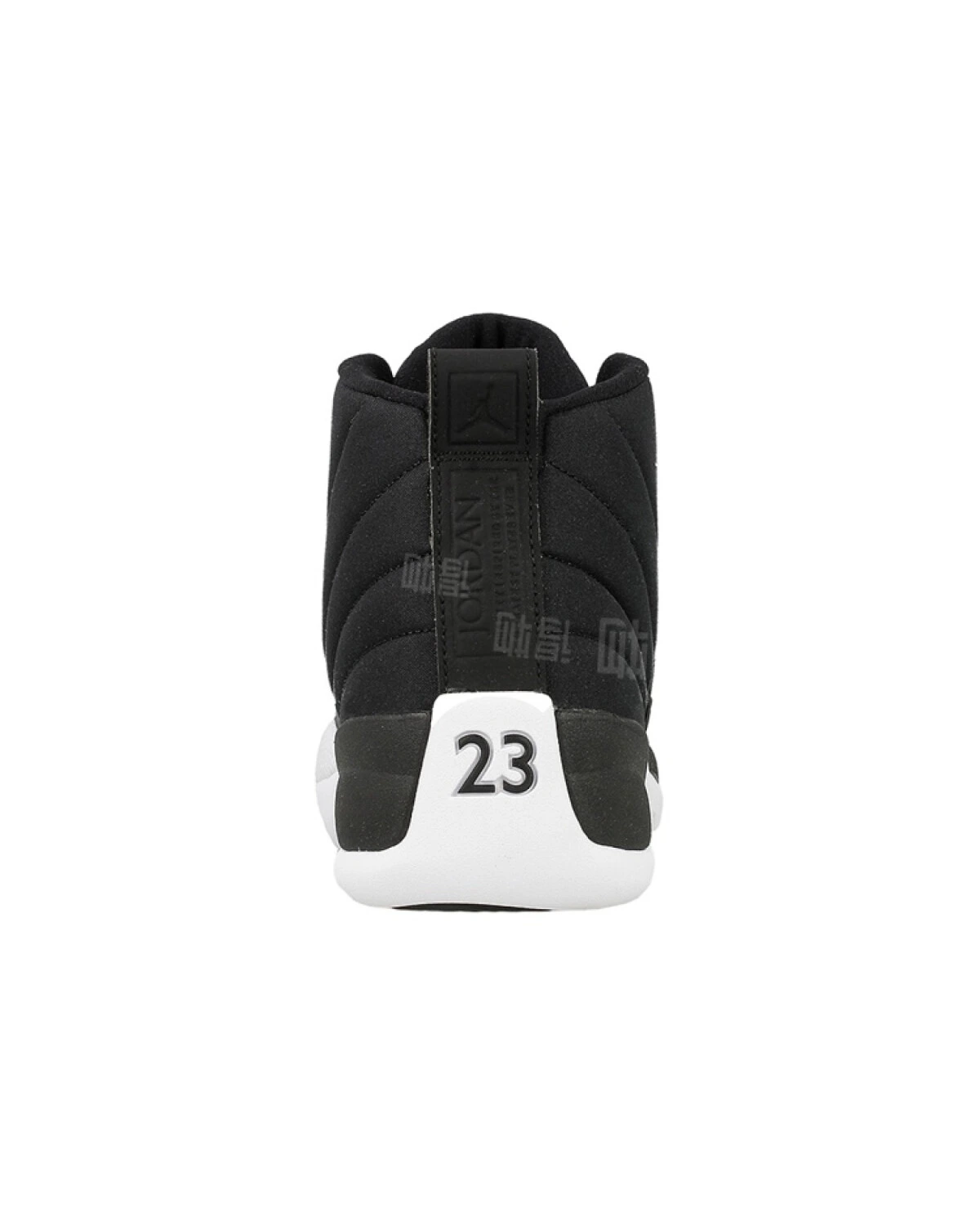Jordan Air Jordan 12 Retro Nylon мужские спортивные кроссовки высокие чёрные картинка