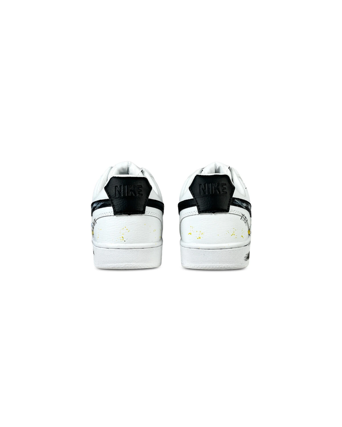 Nike Court Vision 1 Low Team528 мужские кроссовки бело-черные картинка