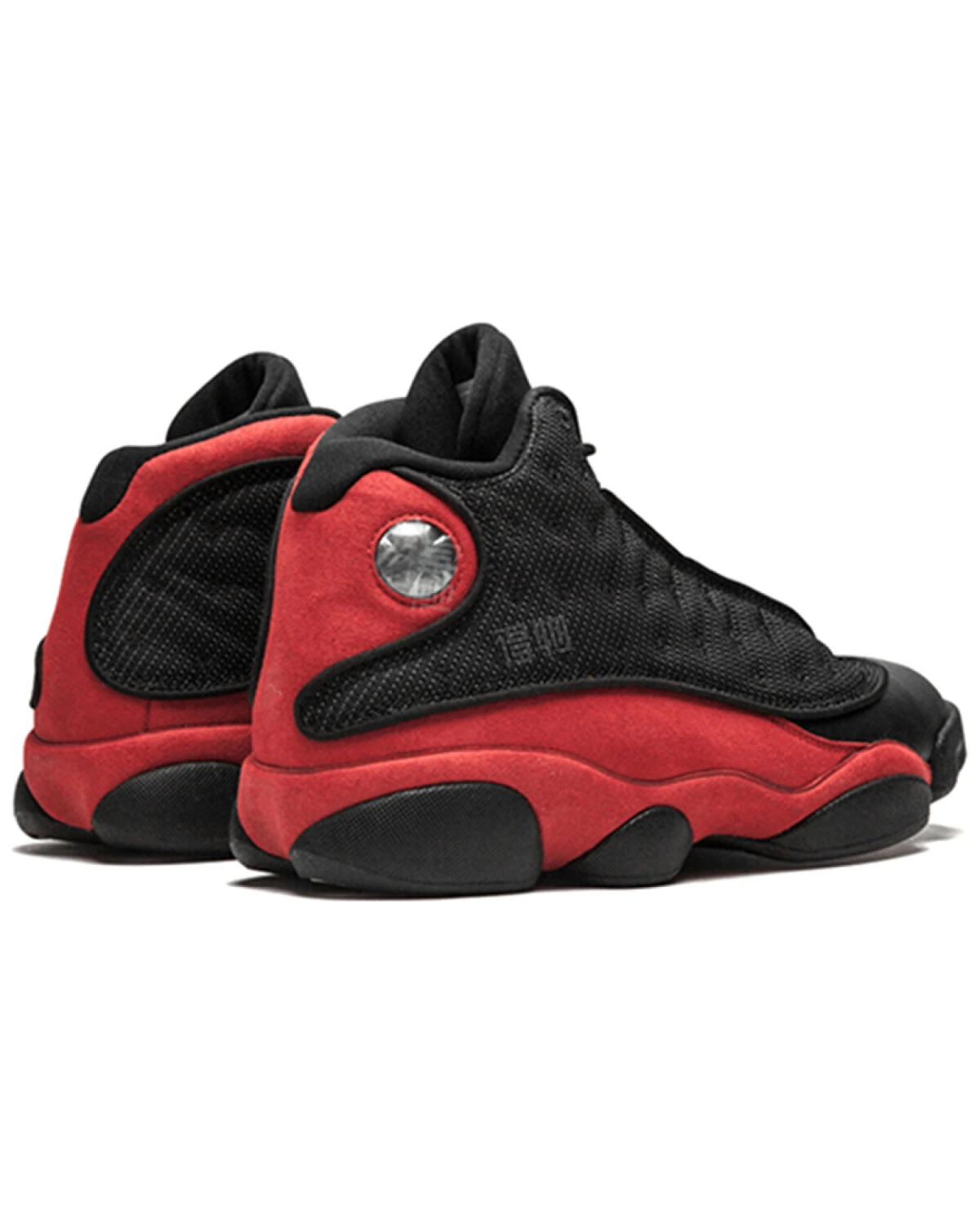 Jordan Air Jordan 13 Retro Bred (2017) унисекс кроссовки черно-красные картинка
