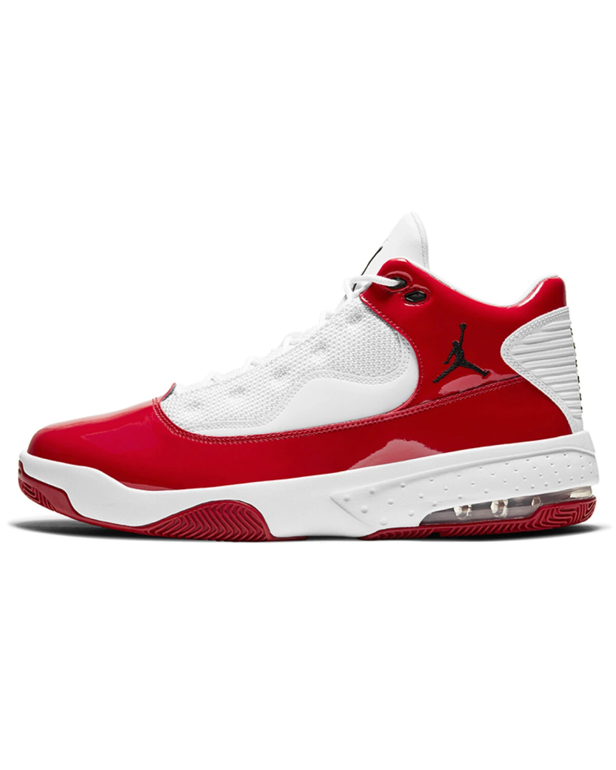 Jordan Max Aura 2 мужские кроссовки с амортизацией белые и красные картинка