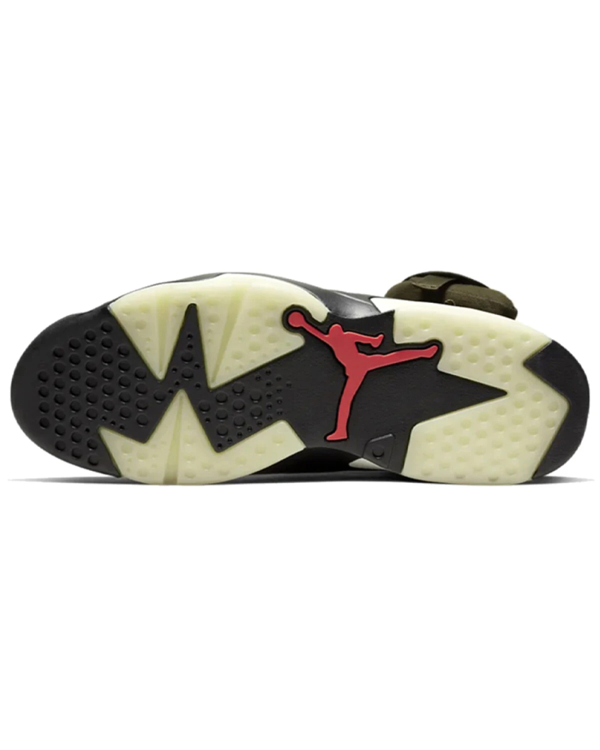 Jordan Air Jordan 6 Mid унисекс кроссовки оливково-зеленые кожаные картинка