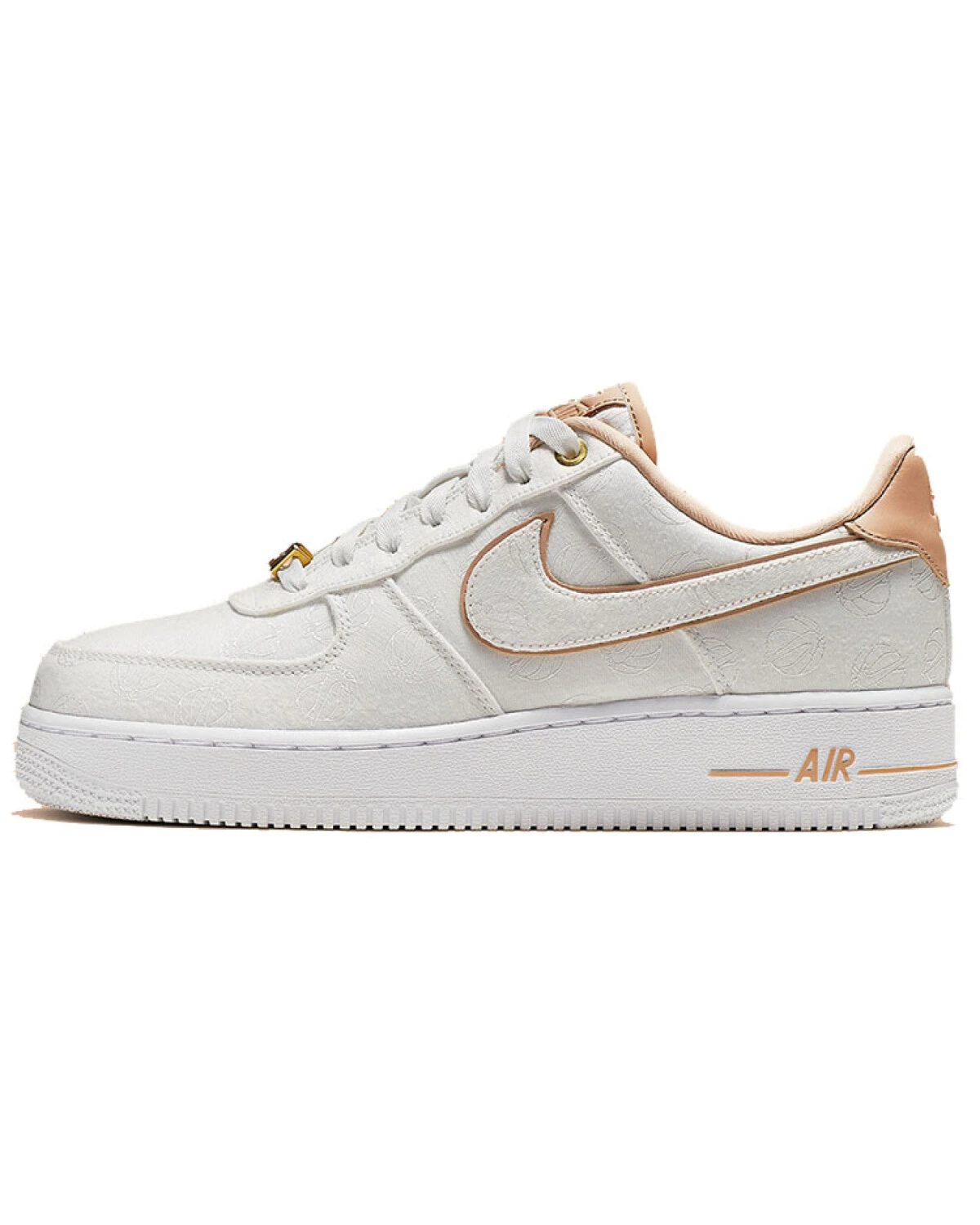 Nike Air Force 1 Lux женские повседневные кроссовки противоскользящие белые картинка