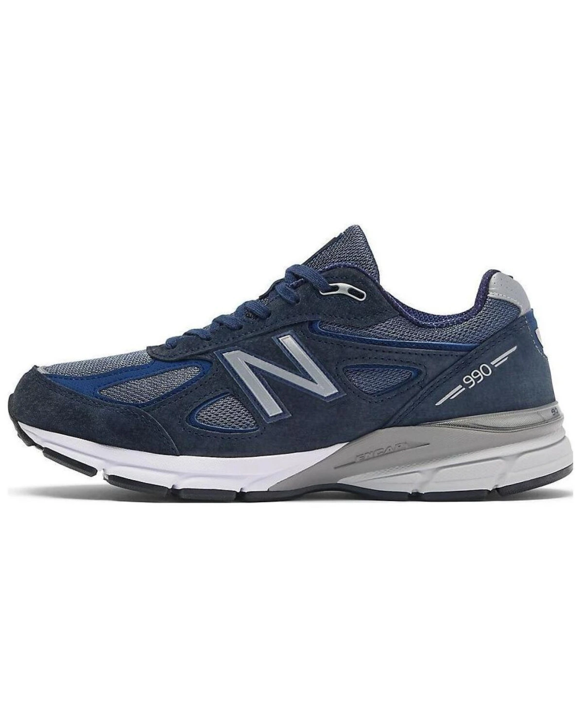 New Balance 990 V4 унисекс кроссовки морской синий картинка