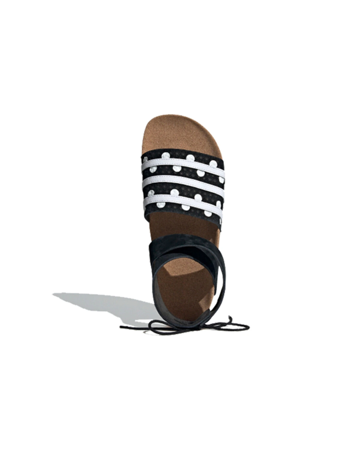 Adidas Originals Adilette Ankle Wrap женские сандалии черно-белые картинка