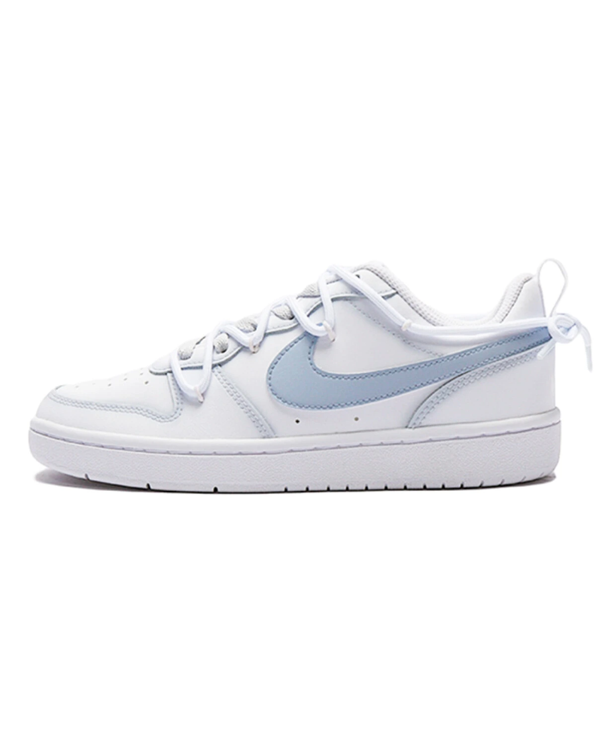 Nike Court Borough Low 2 женские кроссовки противоскользящие синие картинка