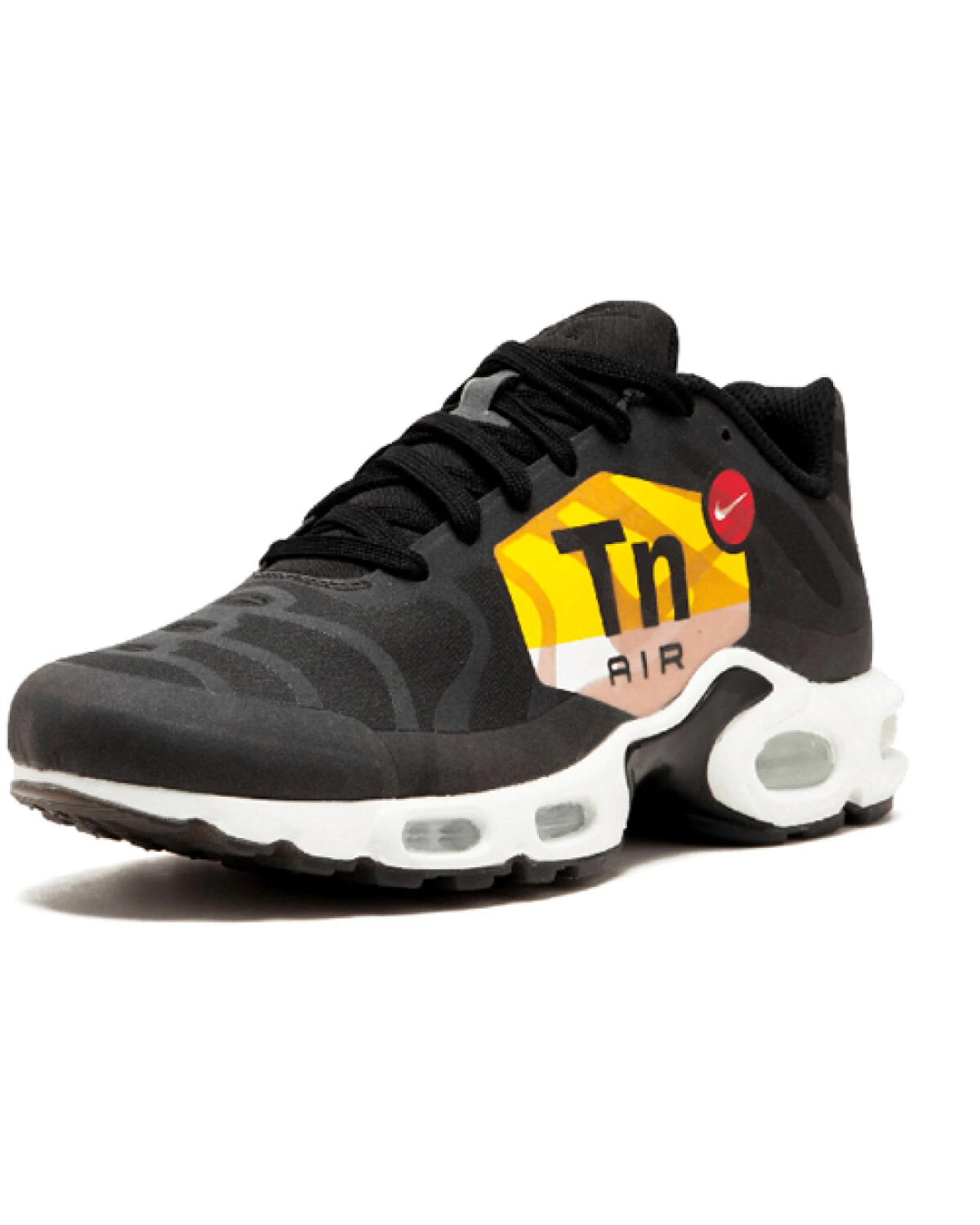 Nike Air Max Plus кроссовки чёрные с амортизацией Air Max картинка