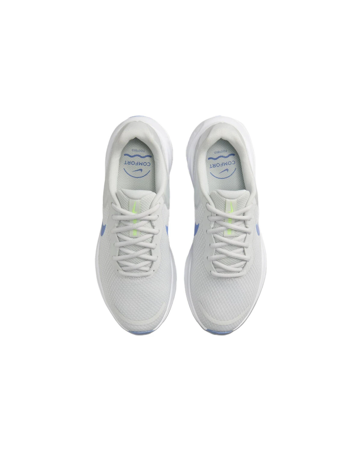 Nike REVOLUTION 7 женские спортивные кроссовки комфортные серо-голубые картинка