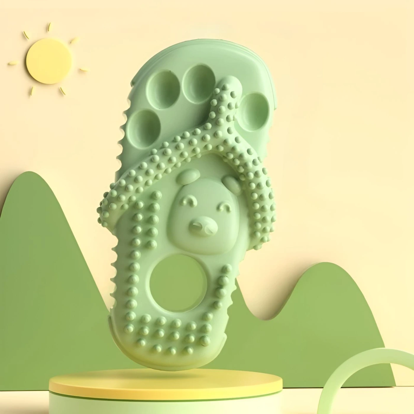 Игрушка для собак в виде тапка картинка