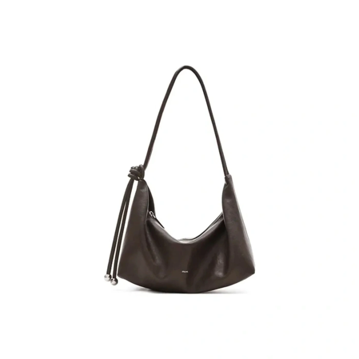 Сумка хобо MUVA в ретро стиле (Темно-коричневый) картинка