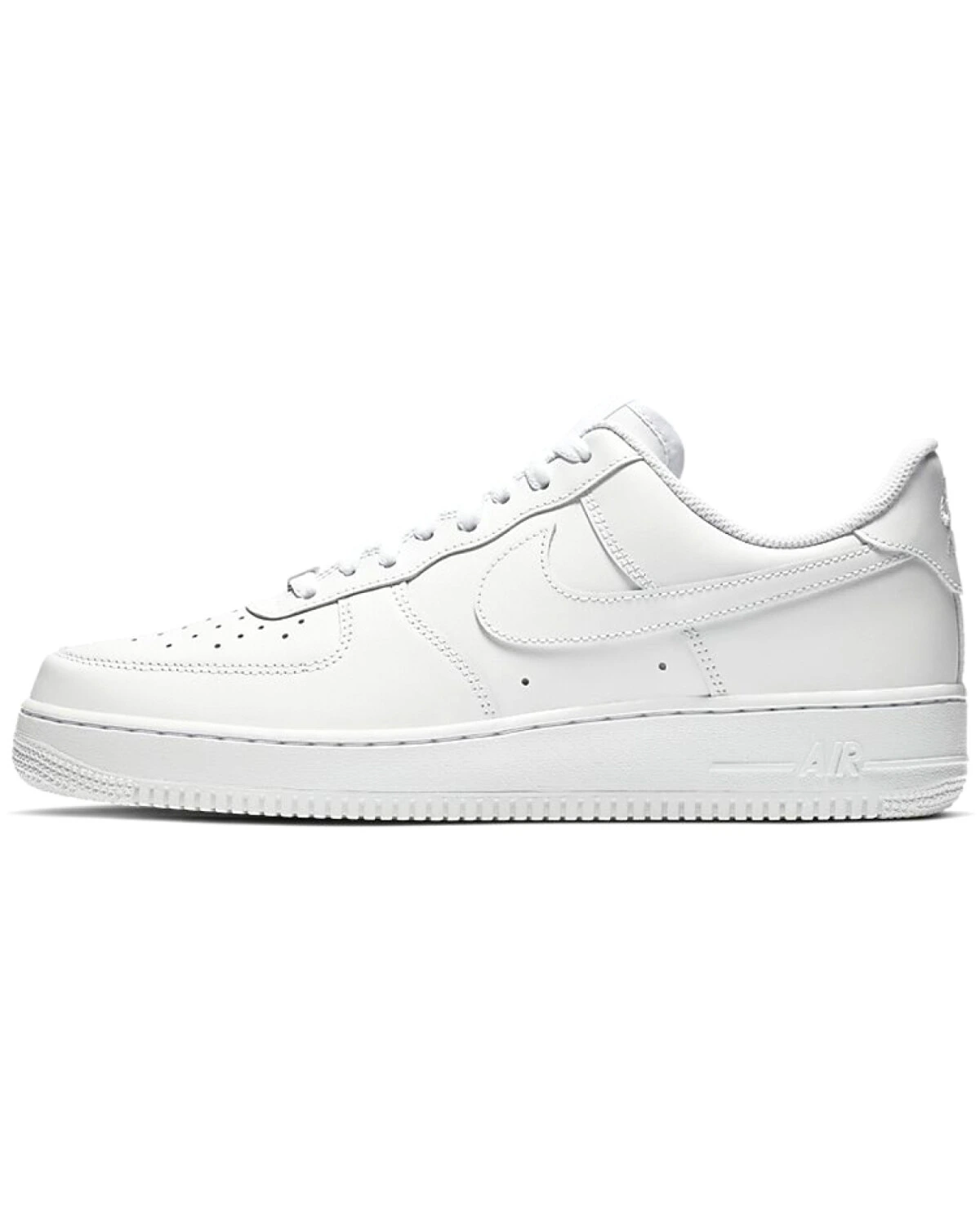 Nike Air Force 1 Low 07 мужские кроссовки белые кожаные повседневные картинка