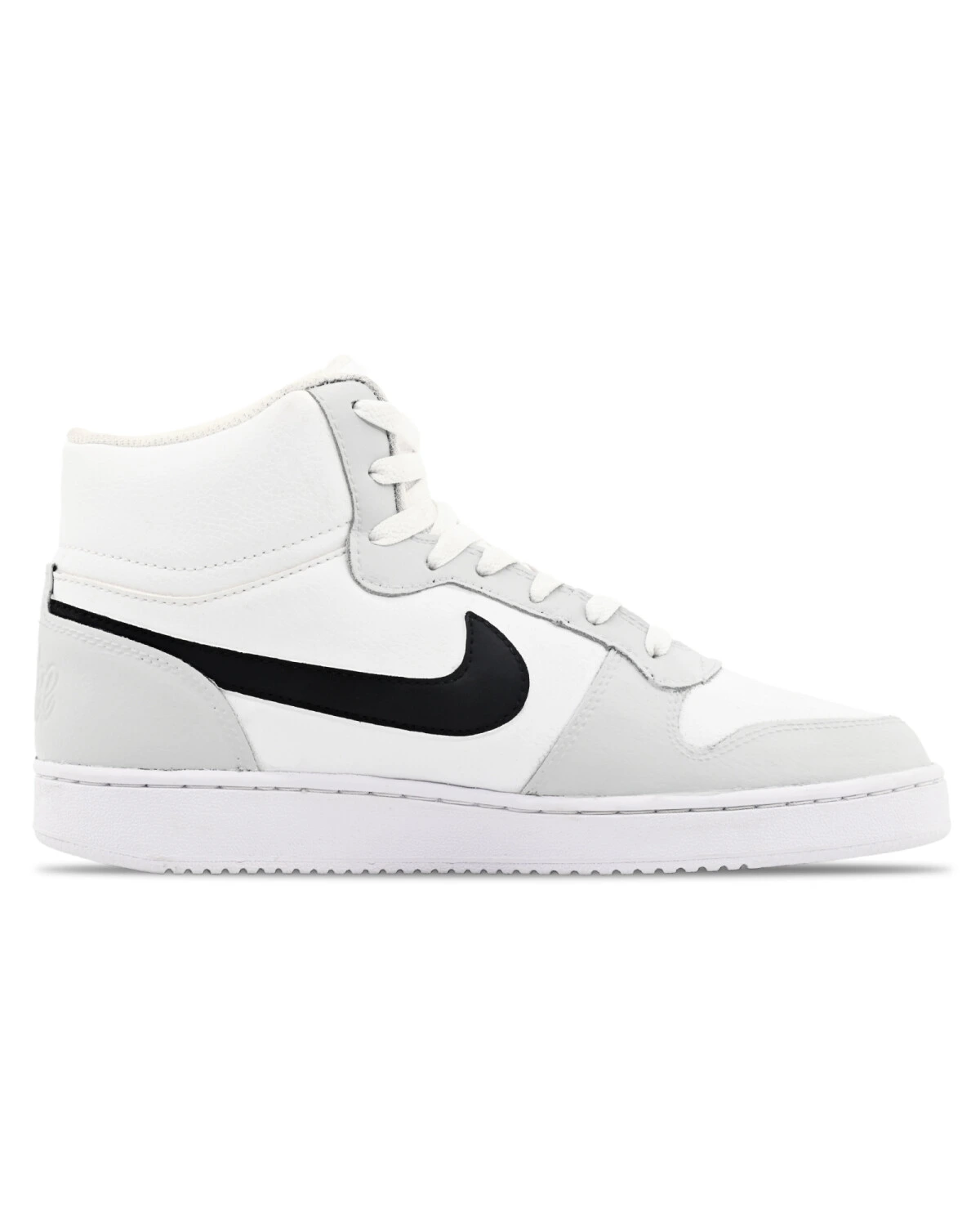 Nike EBERNON унисекс кроссовки средней высоты серые с ручной росписью картинка