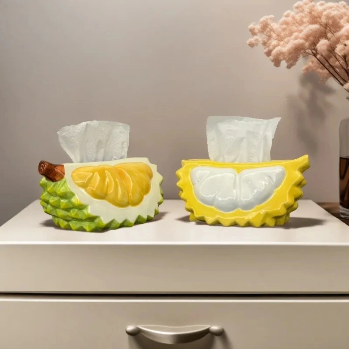 Салфетница в виде дуриана (Светло-зеленый) картинка