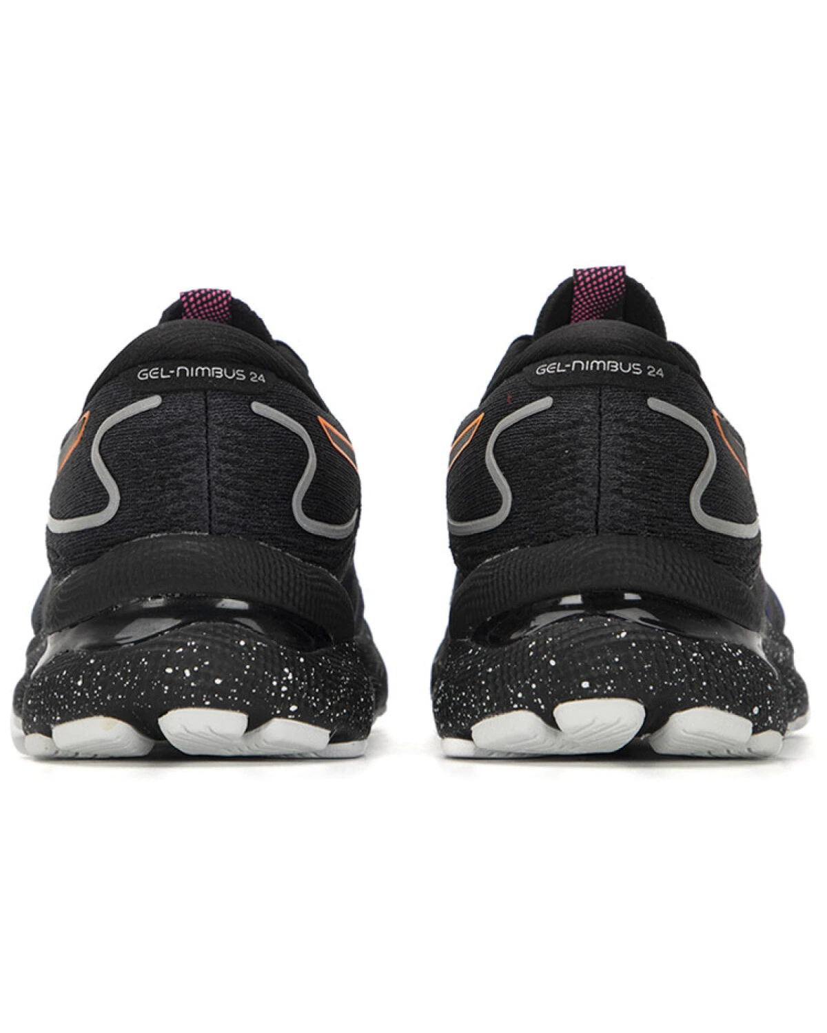 Asics GEL-Nimbus 24 женские кроссовки черные с амортизацией картинка
