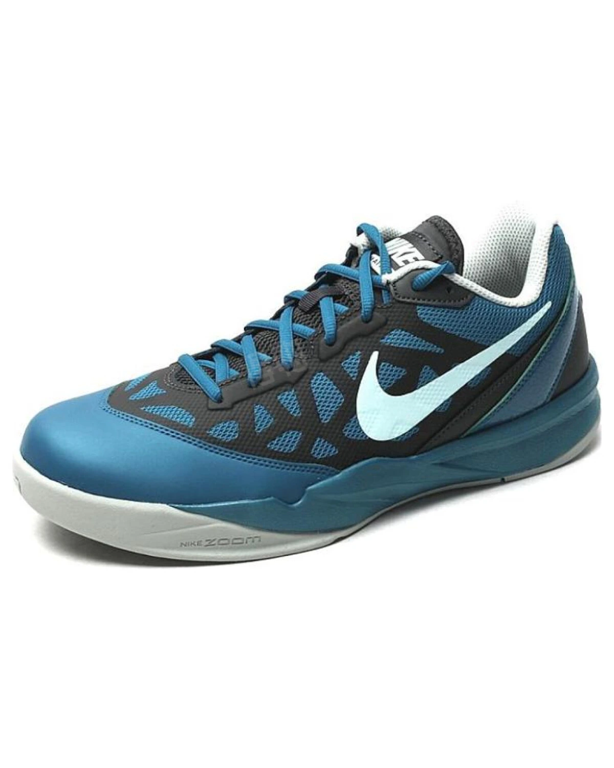 Nike Zoom Attero 2 мужские баскетбольные кроссовки синие противоскользящие картинка
