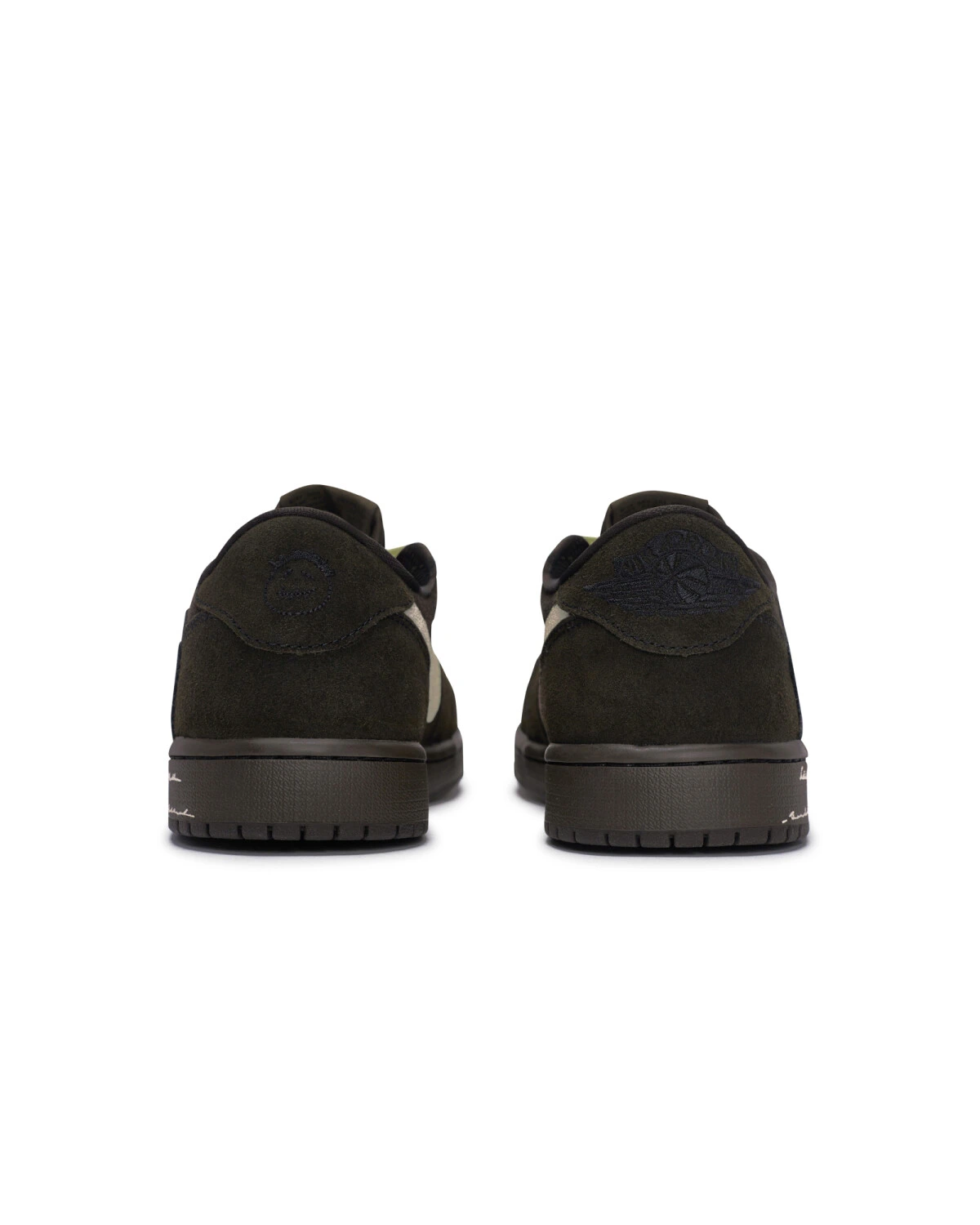 Jordan Air Jordan 1 Low Travis Scott унисекс спортивные кроссовки черно-бежевые картинка