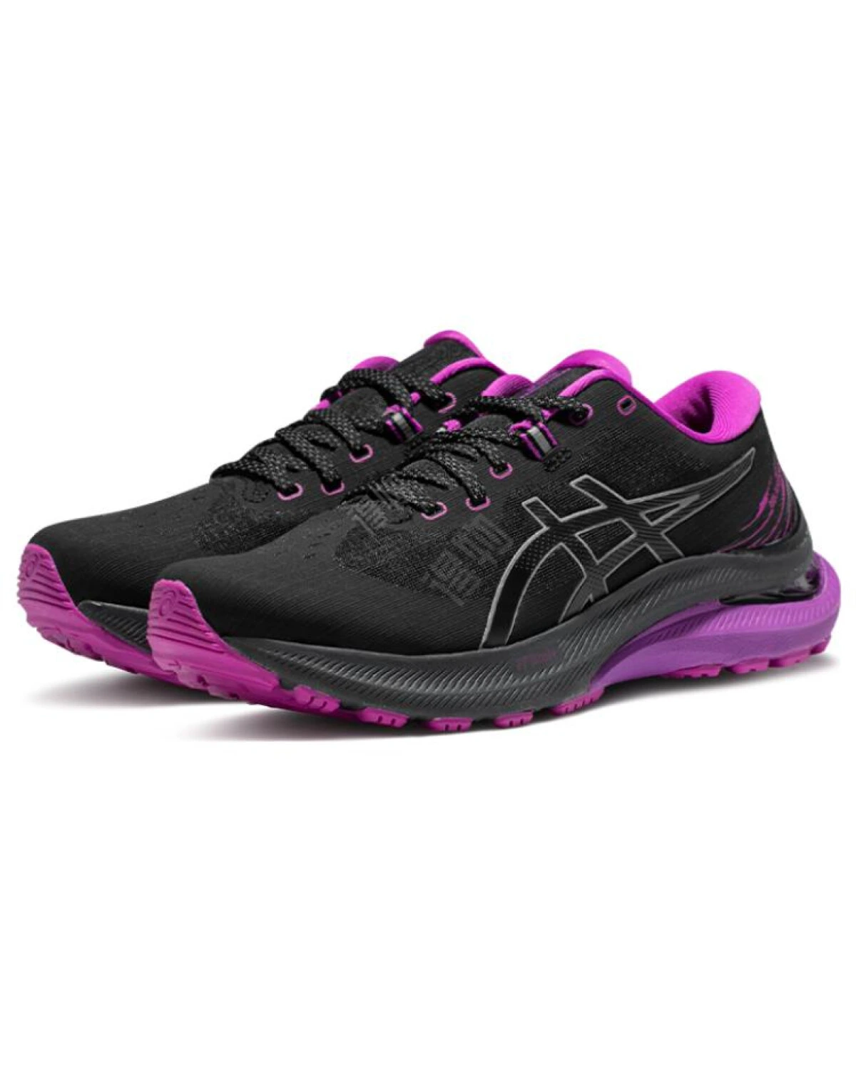 Asics GEL-KAYANO 29 женские кроссовки для бега черно-фиолетовые картинка