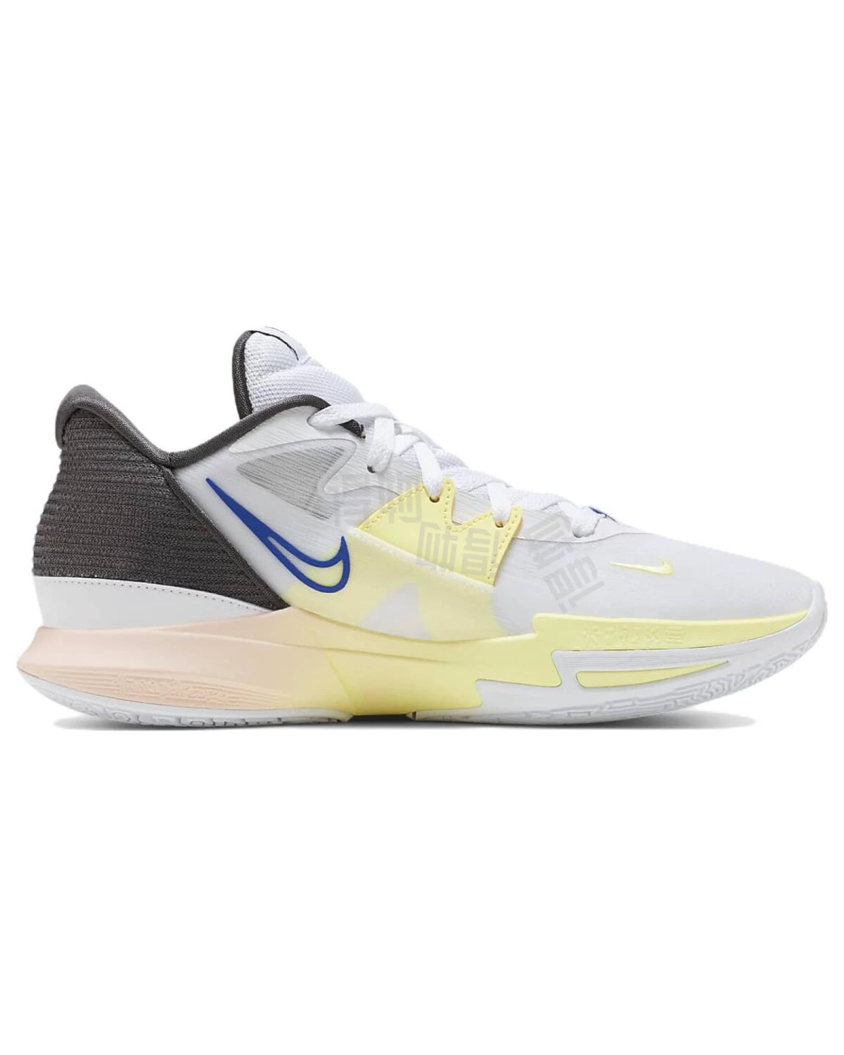 Nike Kyrie Low 5 "Bounce" унисекс баскетбольные кроссовки Air Zoom бело-сине-желтые картинка