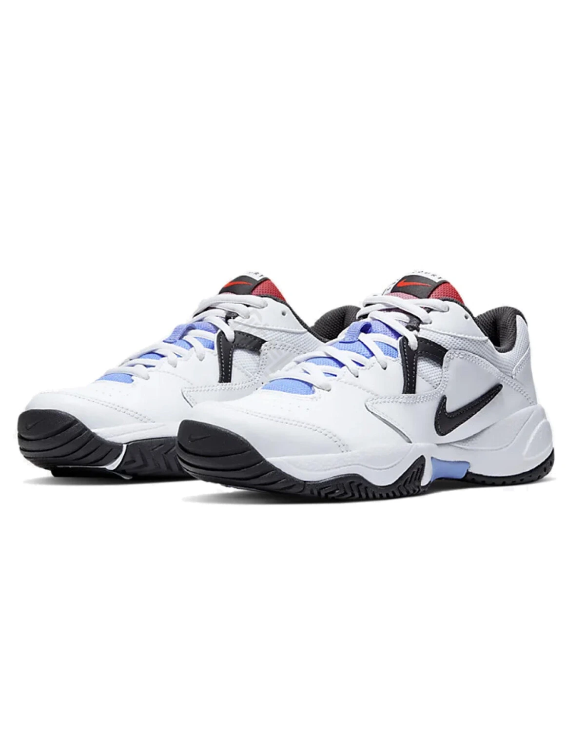 Nike Court Lite 2 женские кроссовки комфортные легкие бело-голубые картинка