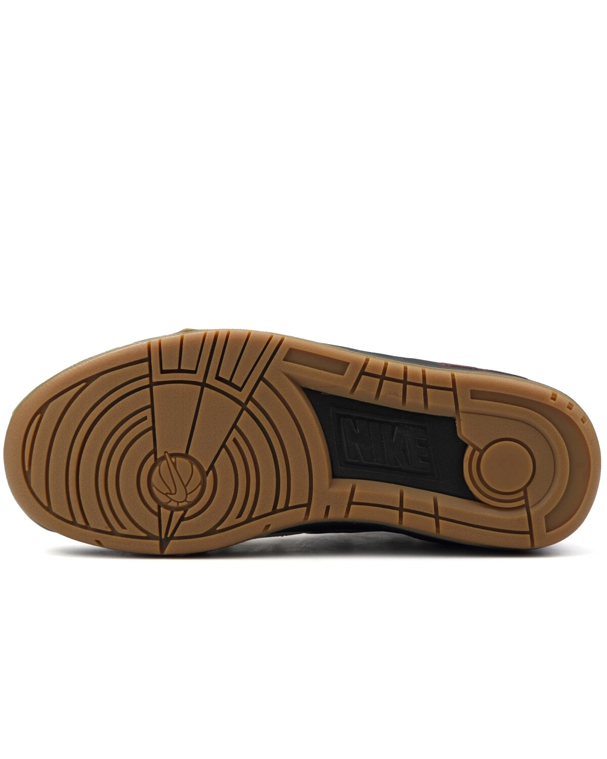 Nike Full Force мужские кроссовки черно-коричневые с антискользящей подошвой картинка