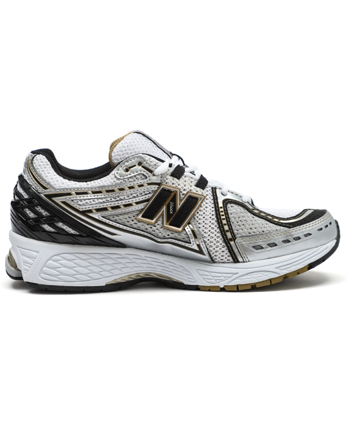 New Balance 1906R унисекс беговые кроссовки из ткани и искусственной кожи бело-черные картинка