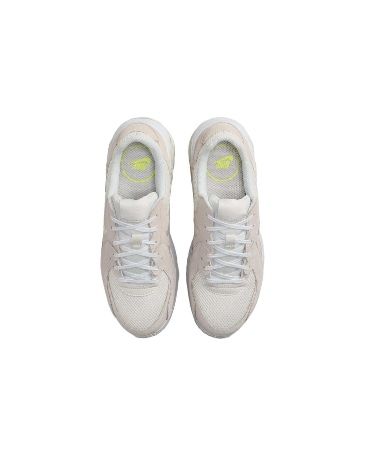 Nike Air Max Excee женские повседневные кроссовки сетка и кожа бежевые картинка