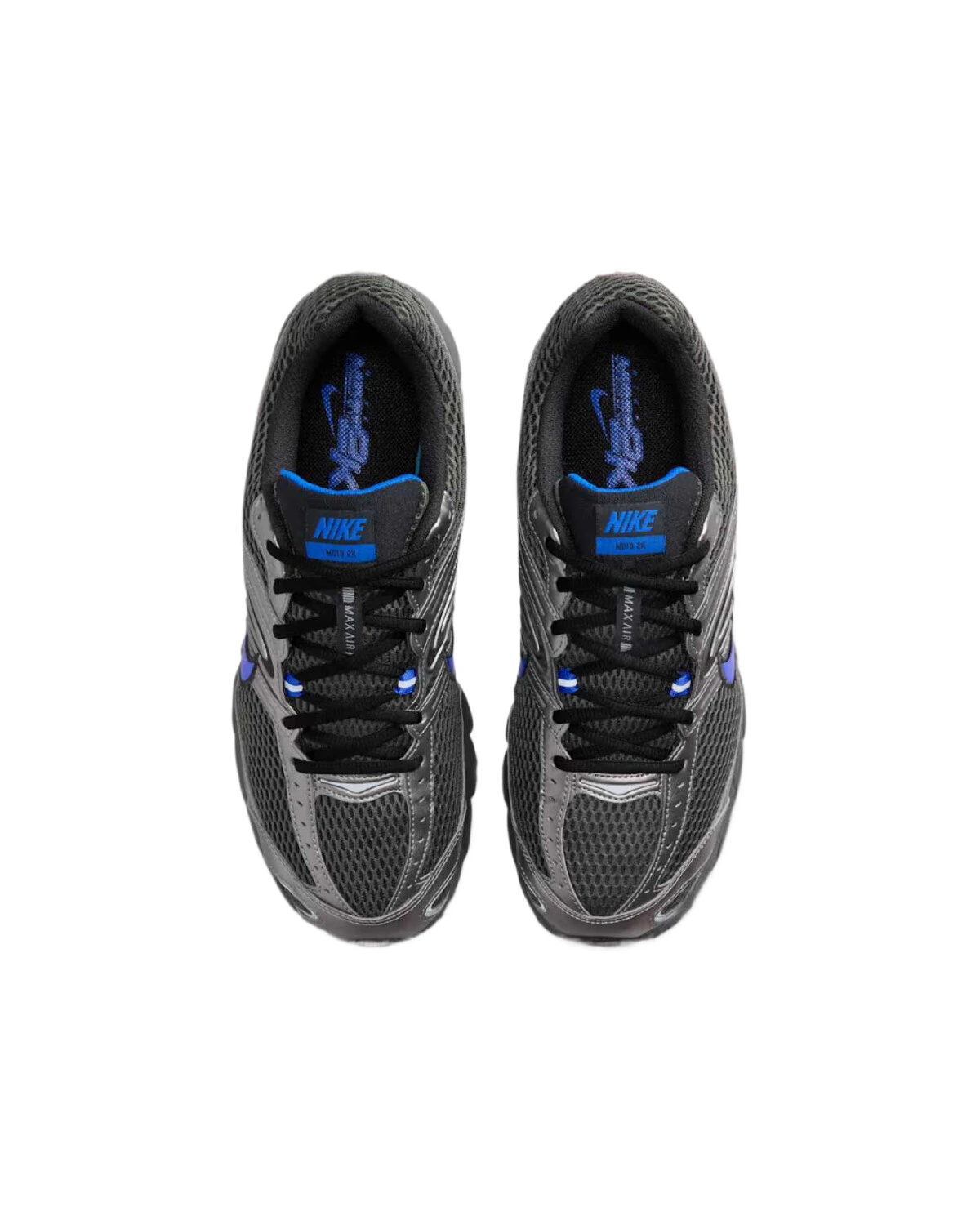 Nike Air Max Moto 2K мужские спортивные кроссовки серо-синие картинка