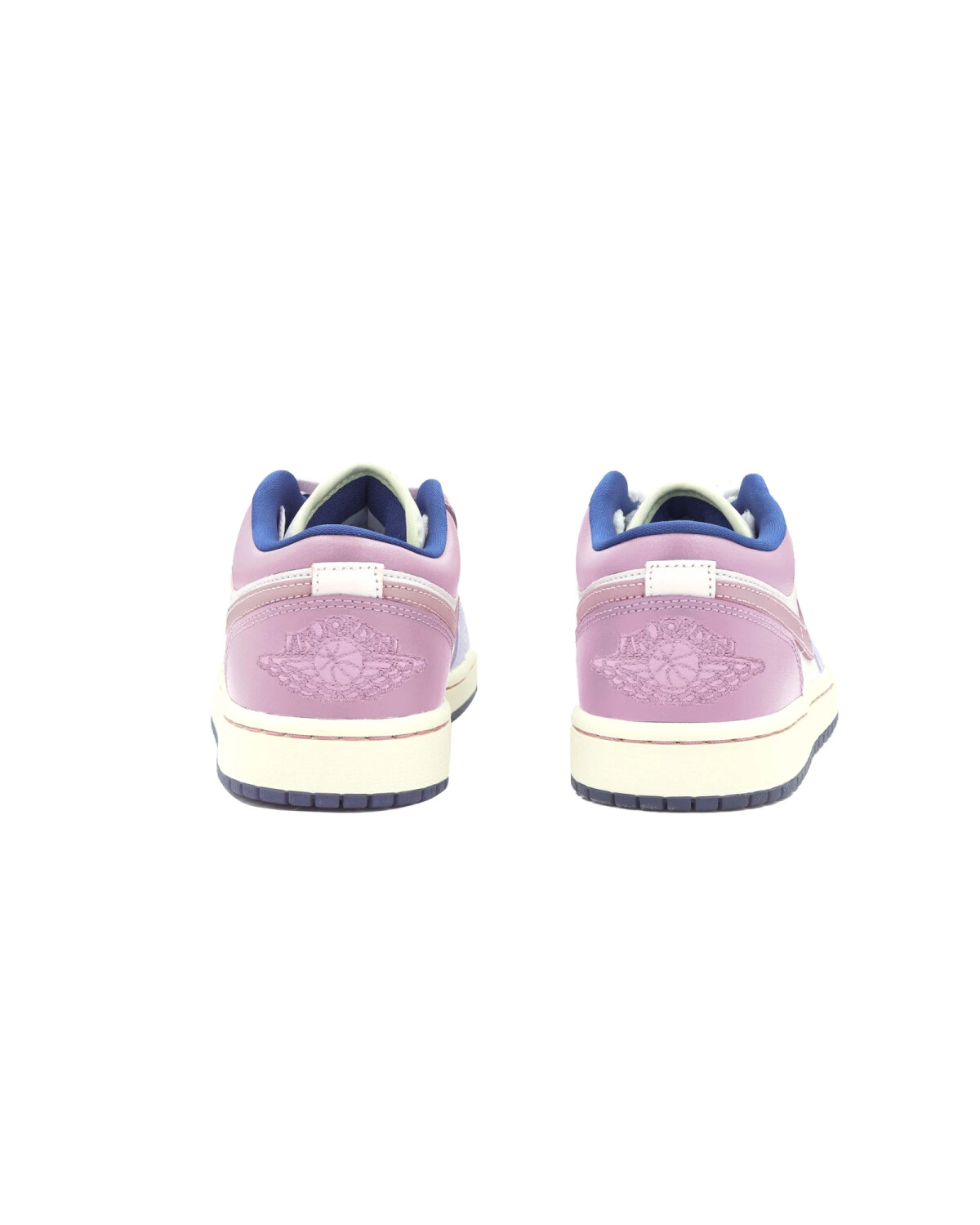 Jordan Air Jordan 1 женские кроссовки розово-фиолетовые для баскетбола картинка