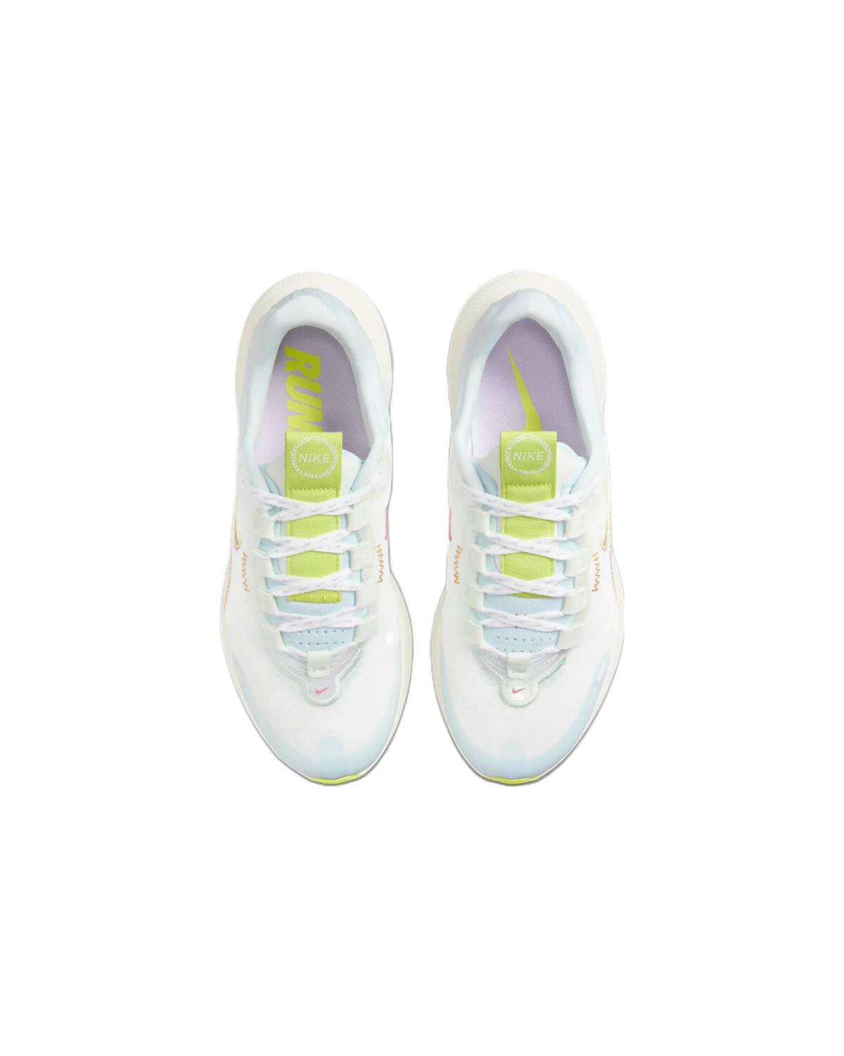 Nike React Escape Run 1 женские повседневные кроссовки с амортизацией бело-зеленые картинка