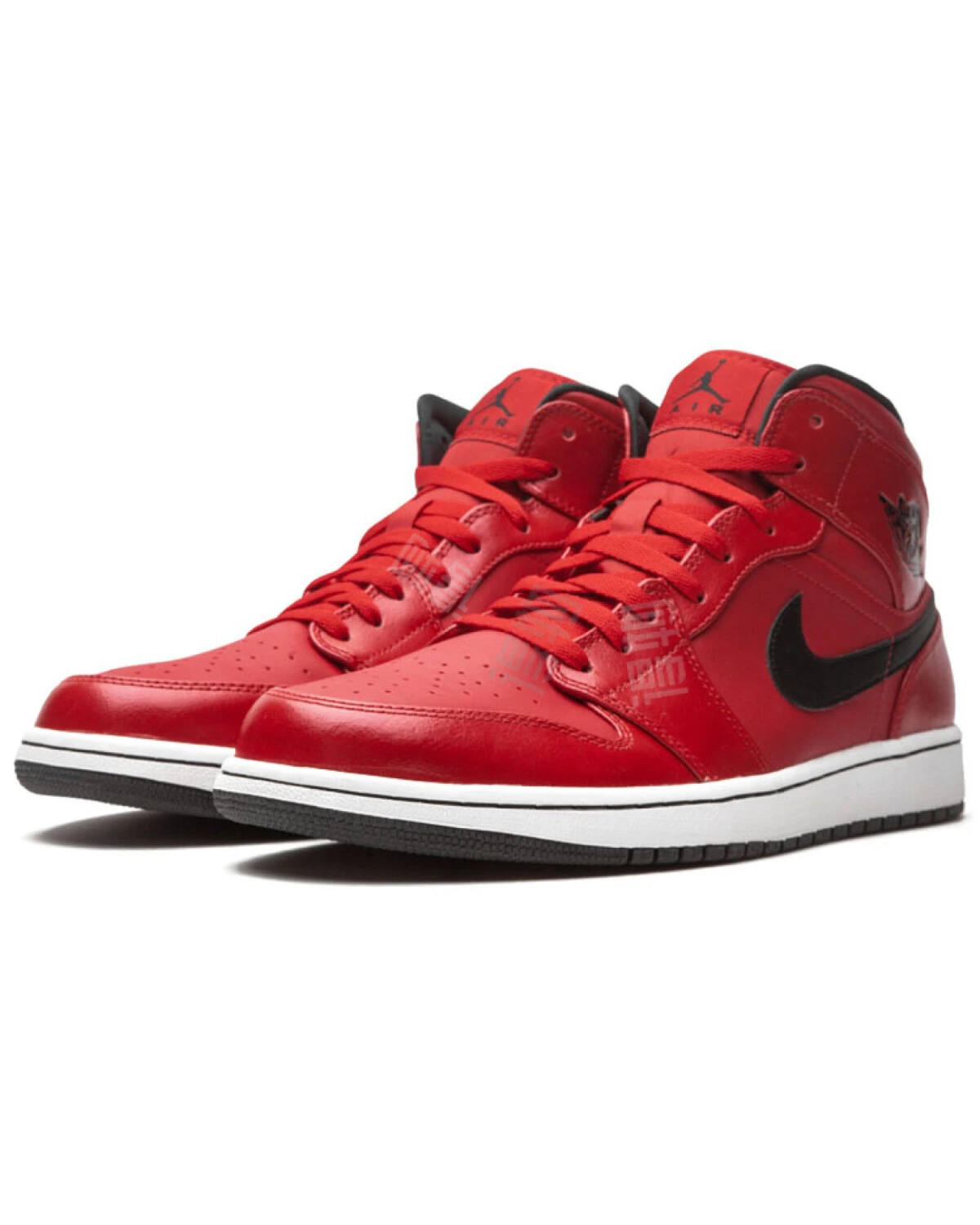 Jordan Air Jordan 1 Retro Mid 'Gym Red' мужские кожаные кроссовки для баскетбола картинка