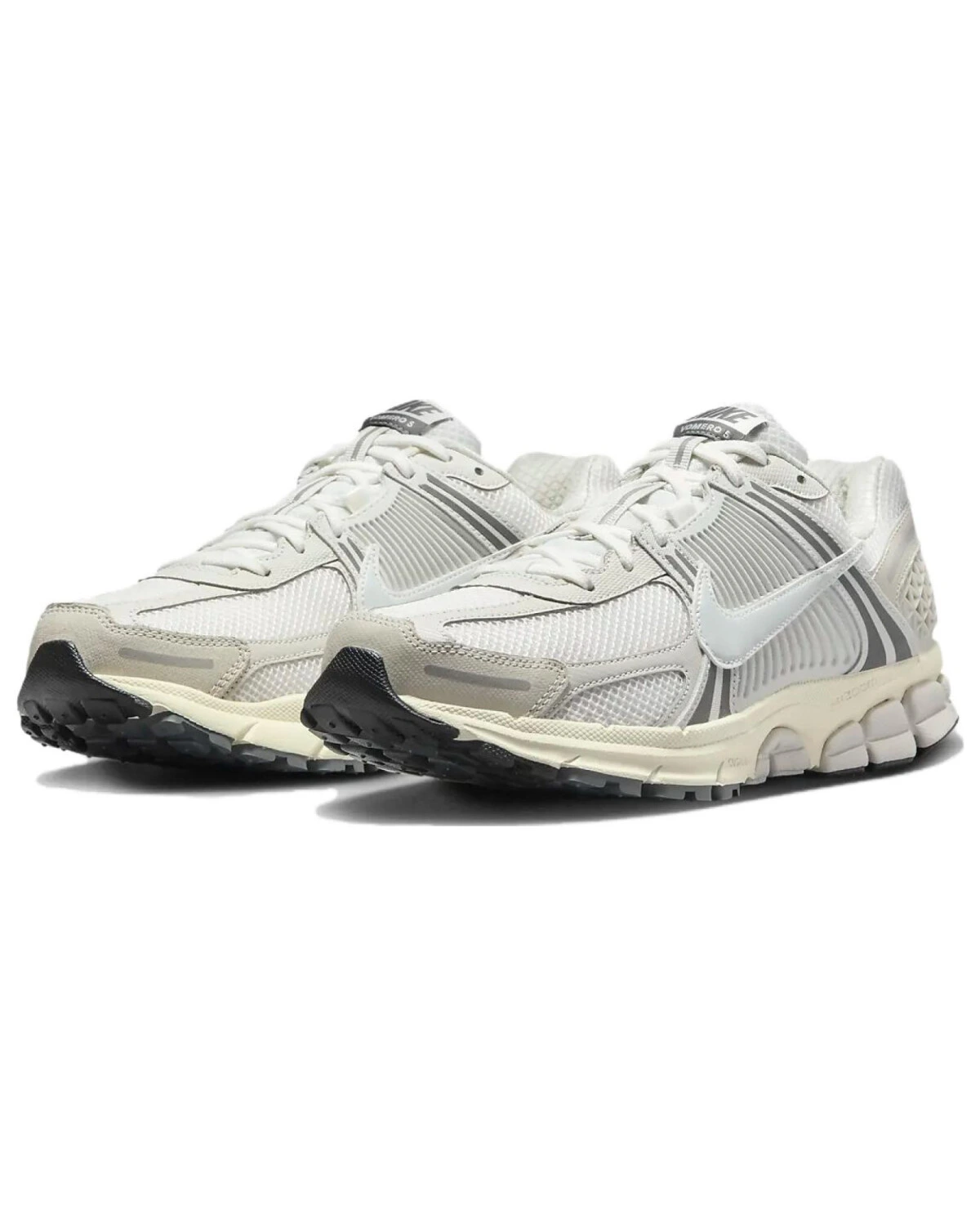 Nike Air Zoom Vomero 5 unisex кроссовки серо-черные повседневные картинка