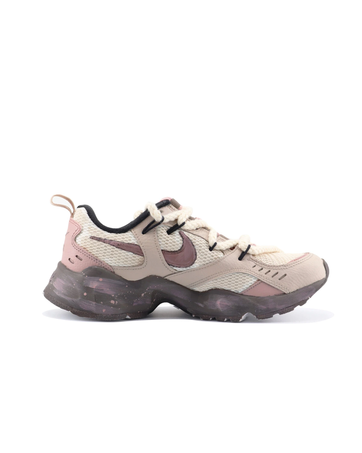Nike Air Heights Женские повседневные кроссовки текстильные розовые картинка