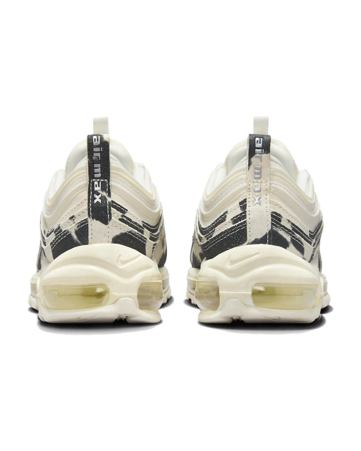 Nike Air Max 97 “Cow Print” женские повседневные кроссовки бело-черные картинка