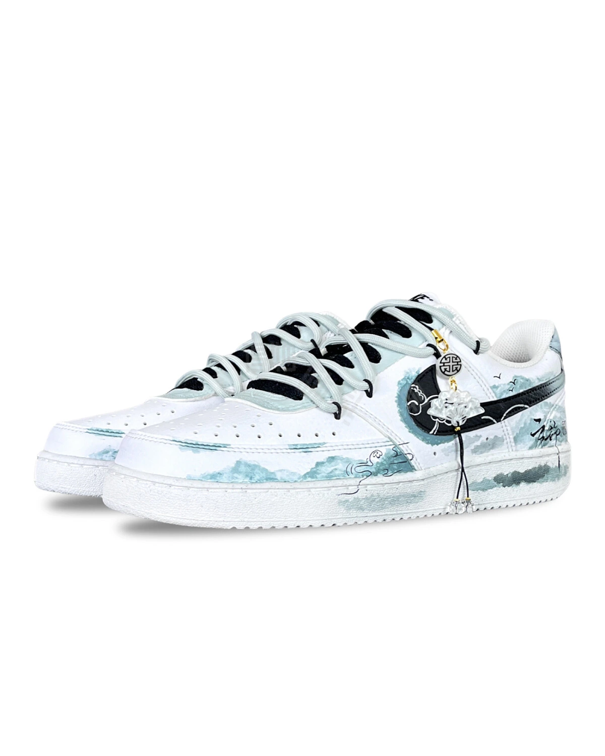 Nike Court Vision 1 Low Team528 мужские кроссовки с противоскользящей подошвой картинка