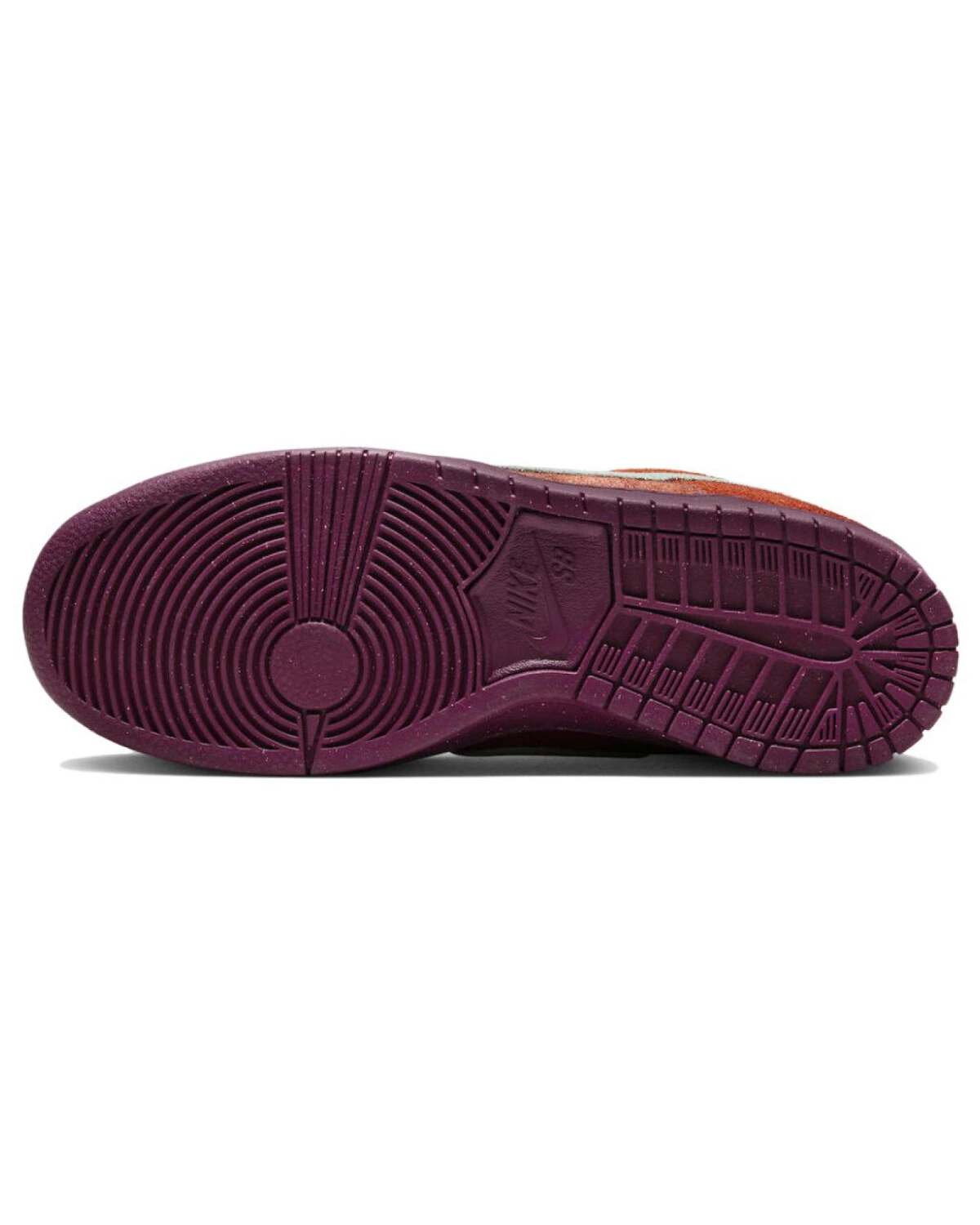 Nike Dunk SB кроссовки из замши красно-белые картинка