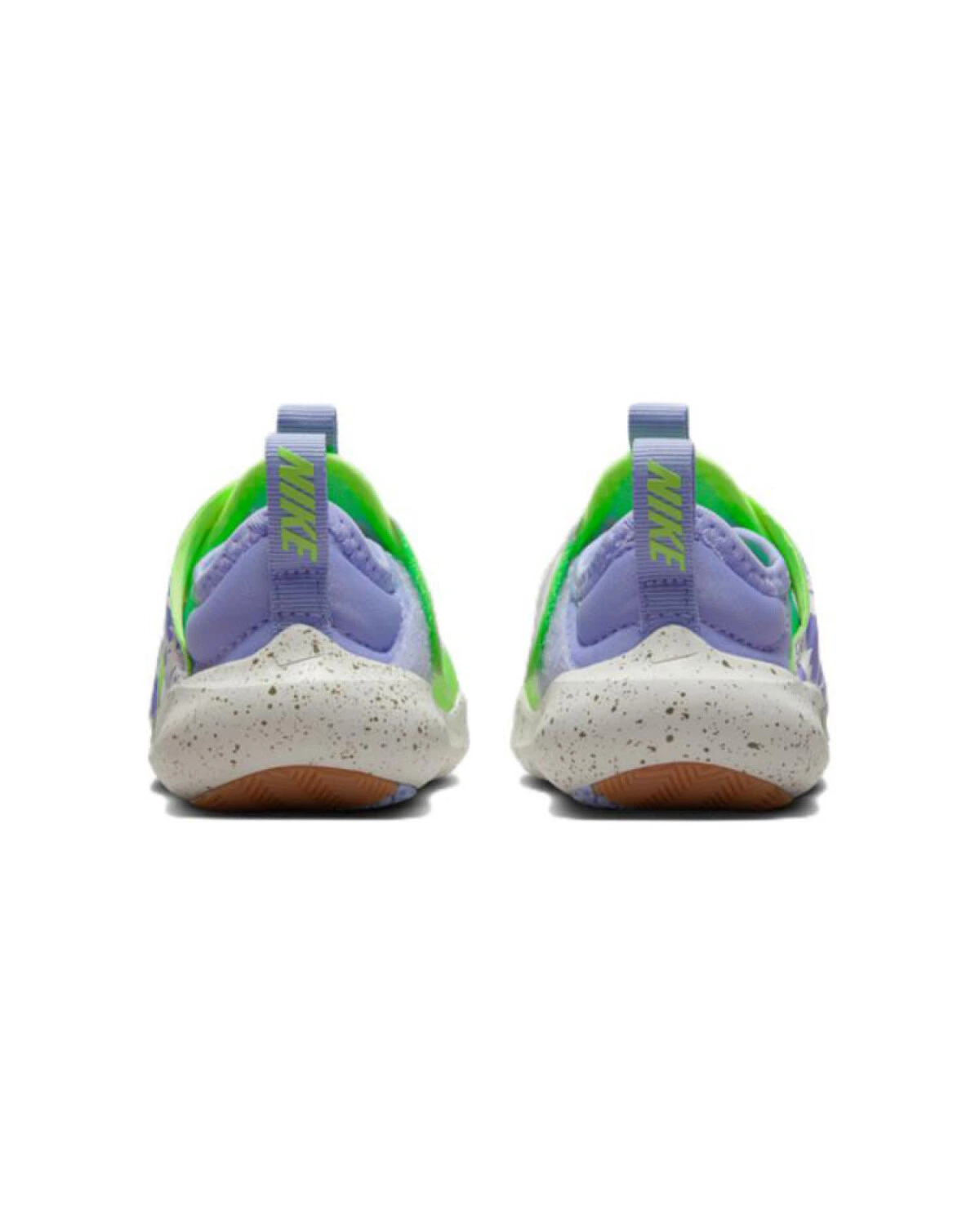 Nike Flex Advance SE детские пинетки комфортные бело-фиолетовые картинка