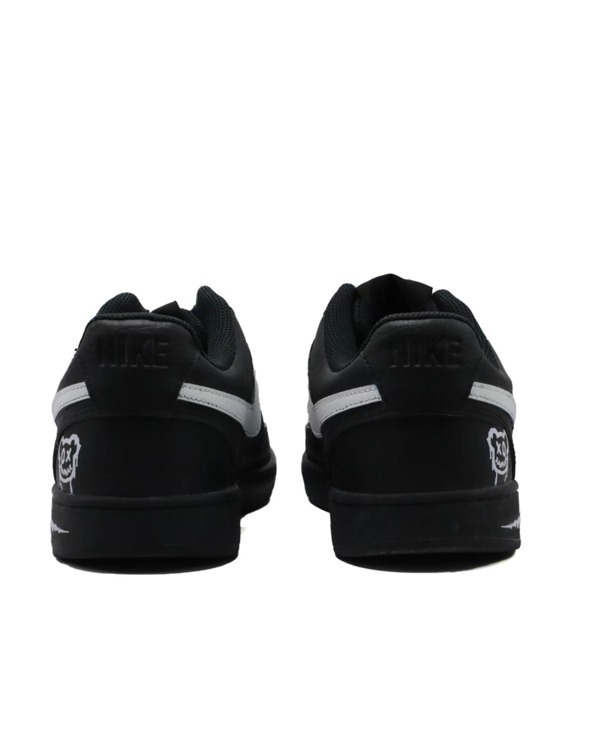 Nike Court Vision 1 унисекс кеды черно-белые комфортные картинка