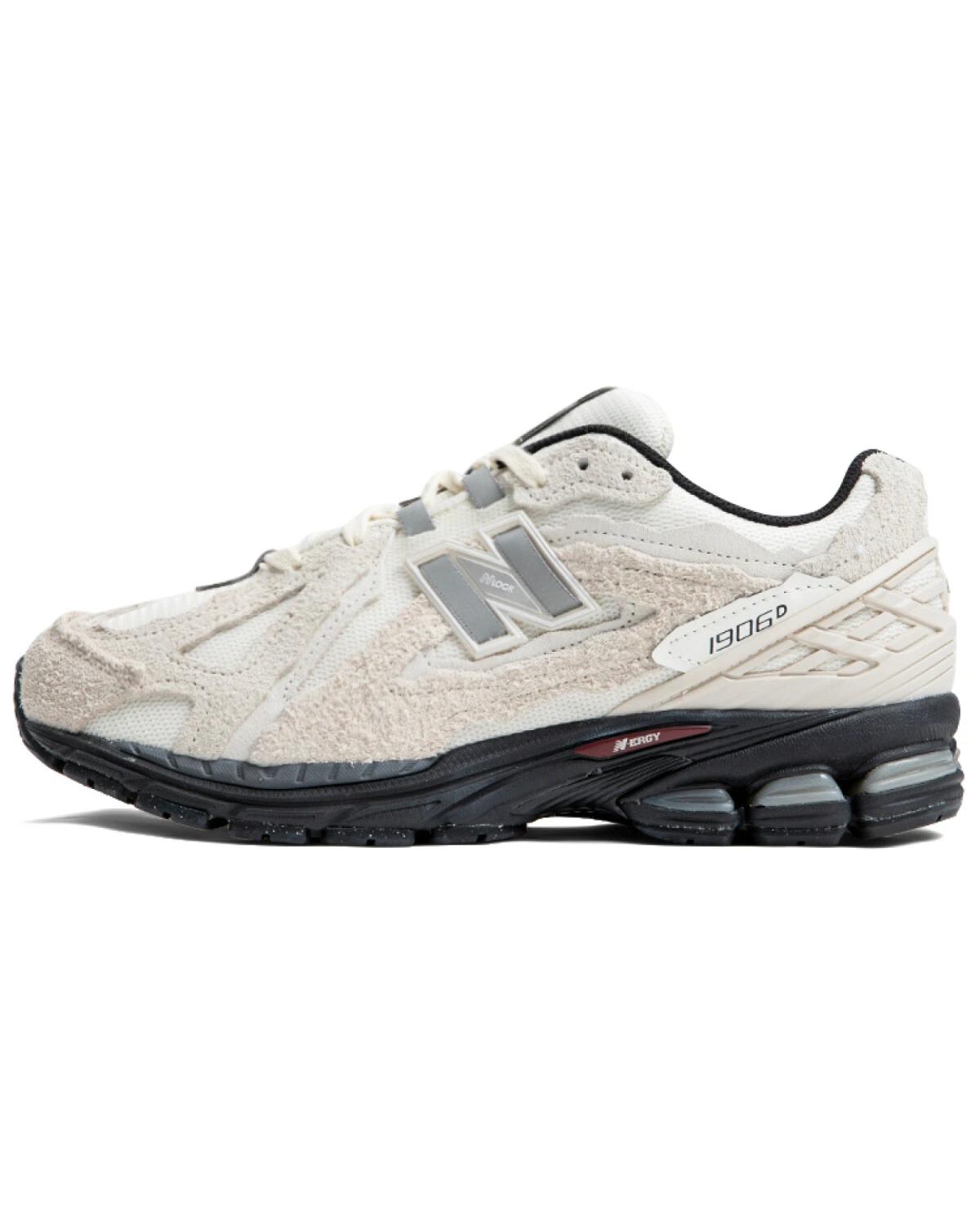 New Balance 1906D беговые кроссовки из кожи бежево-белые картинка