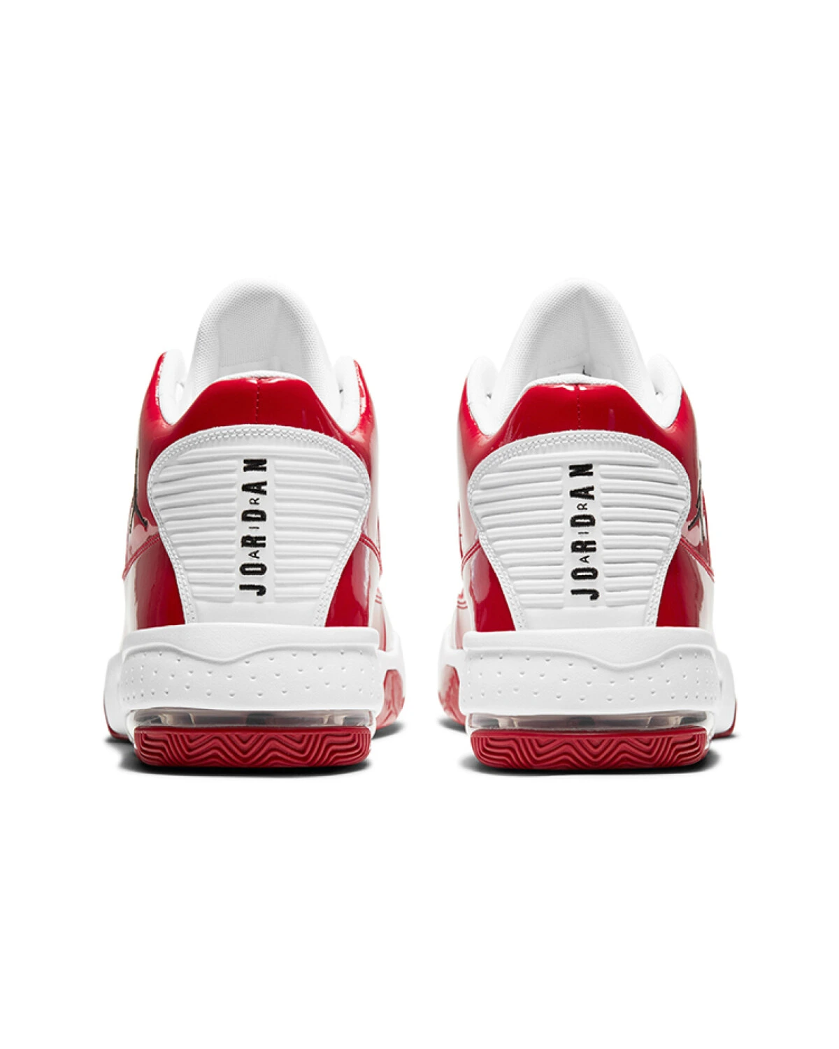 Jordan Max Aura 2 мужские кроссовки с амортизацией белые и красные картинка