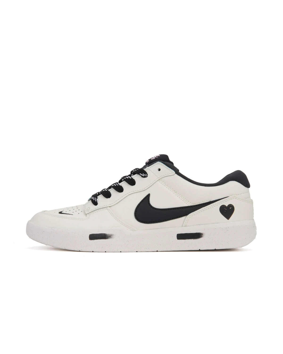 Nike SB Force 58 unisex кеды уличные белые с черным картинка