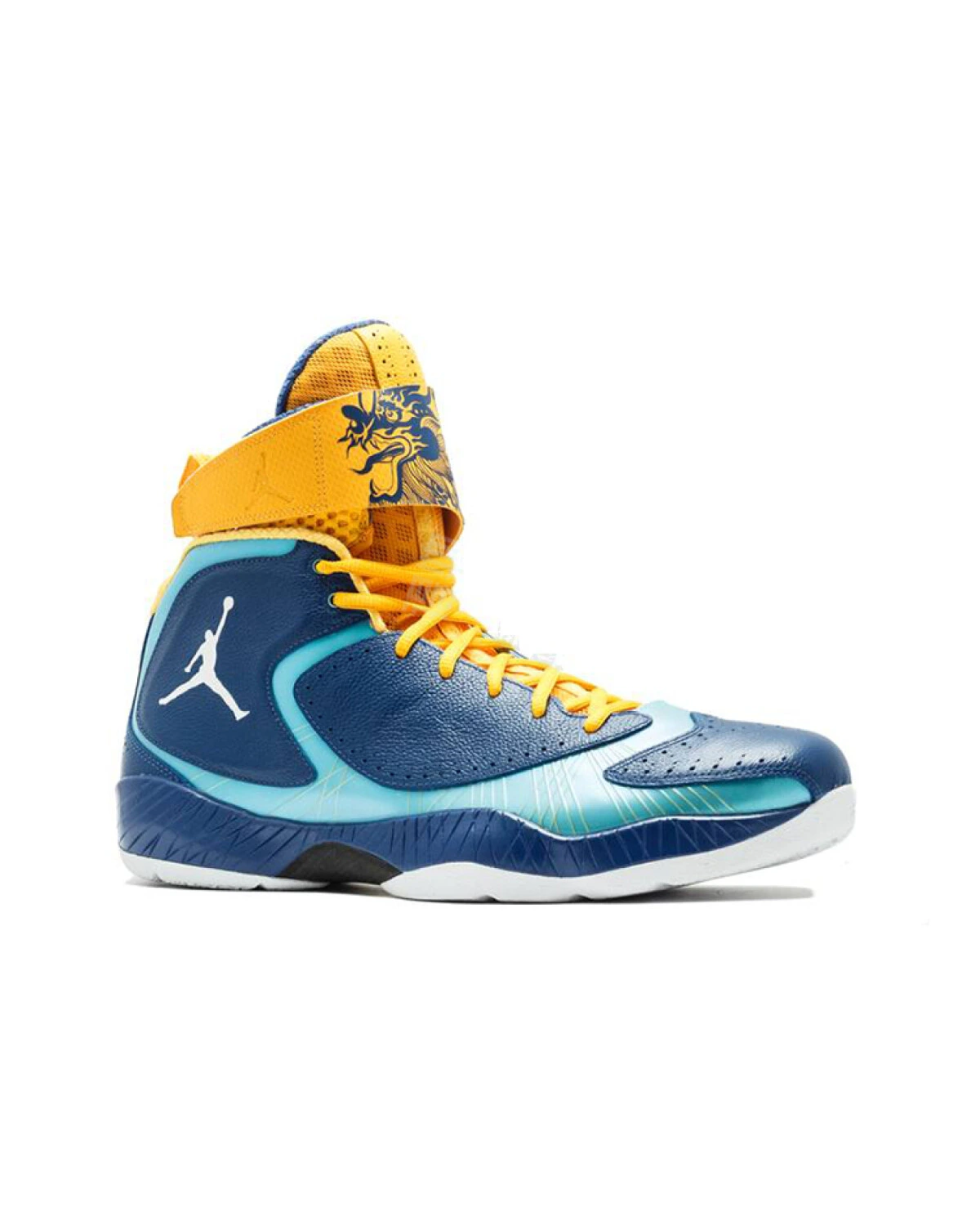 Jordan Air Jordan 2012 мужские кроссовки высокие синие картинка