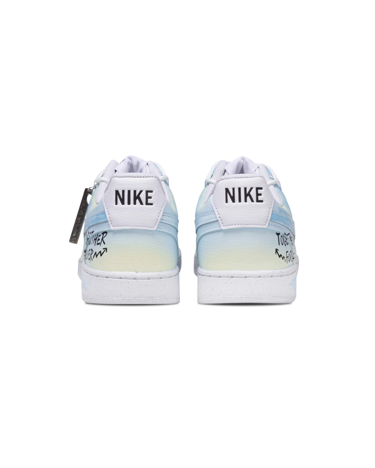 Nike Court Vision 1 мужские кроссовки синие с противоскользящей подошвой картинка