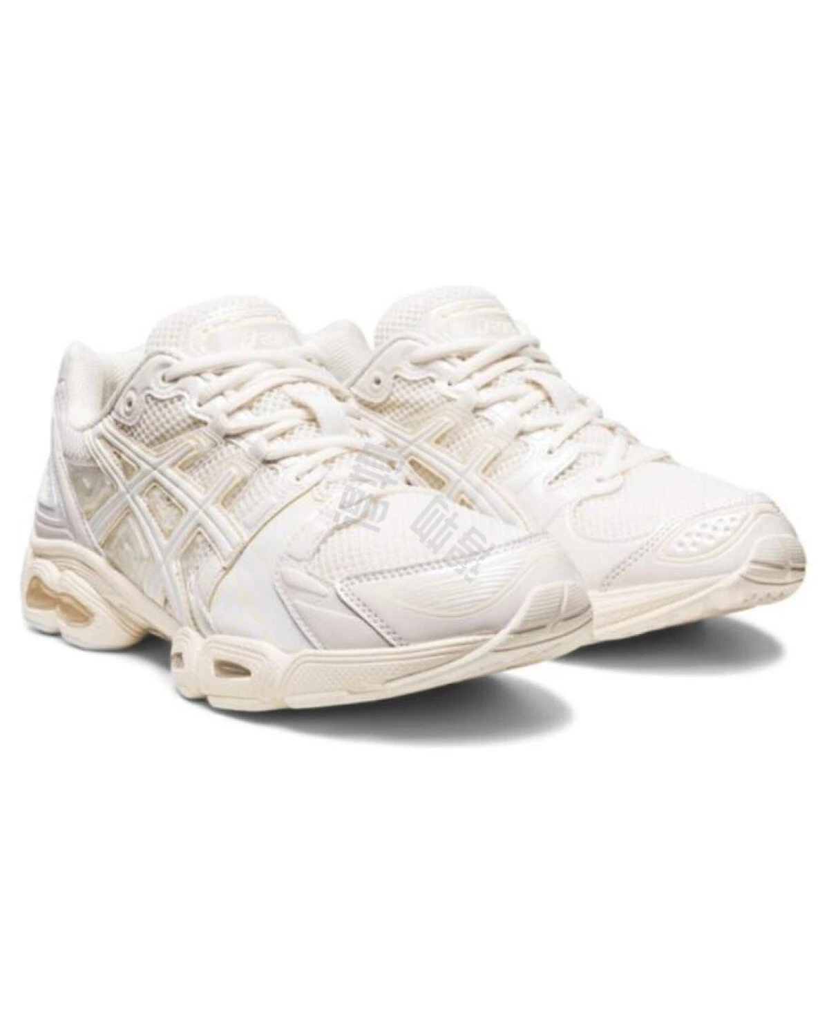Asics GEL-Nimbus 9 мужские и женские кроссовки белые сетчатые повседневные картинка