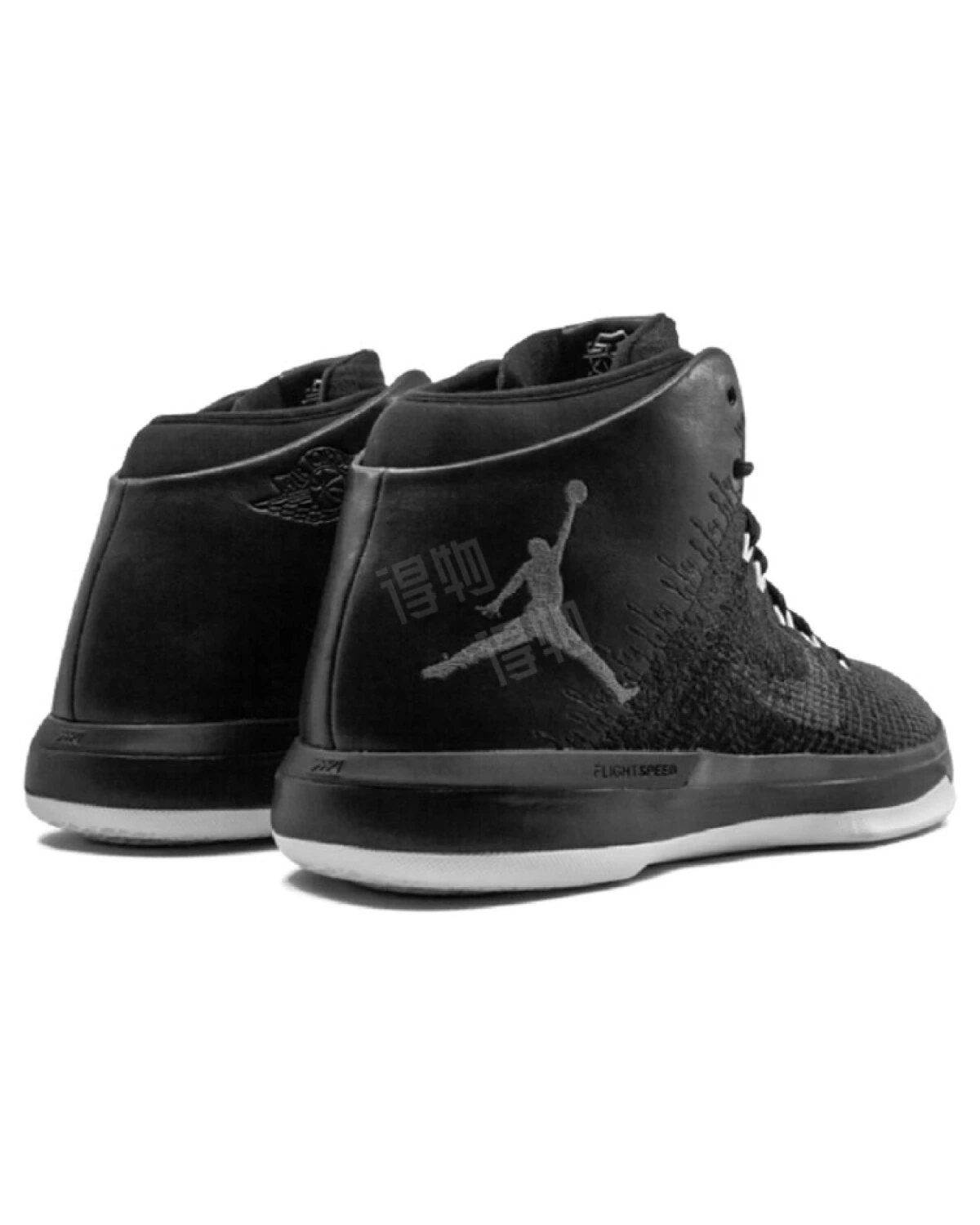 Jordan Air Jordan 31 Black Cat мужские высокие баскетбольные кроссовки амортизированные картинка