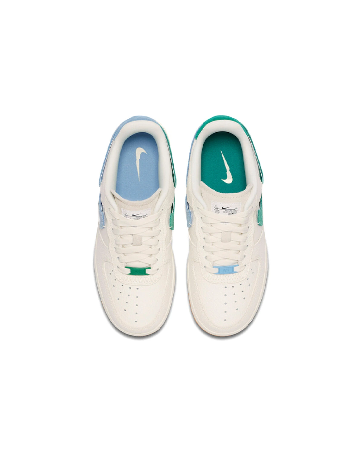 Nike Air Force 1 vandalized женские кроссовки бежевые с амортизацией картинка