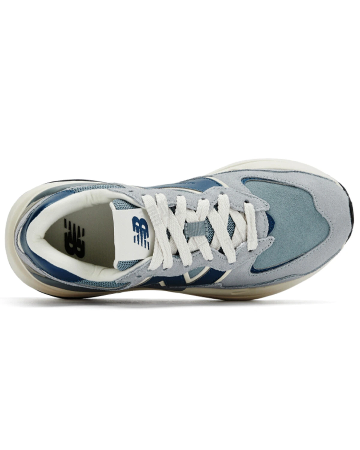 New Balance NB 5740 женские повседневные кроссовки кожаные голубые картинка